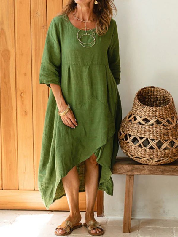 Baggy Retro Dress Fall Style