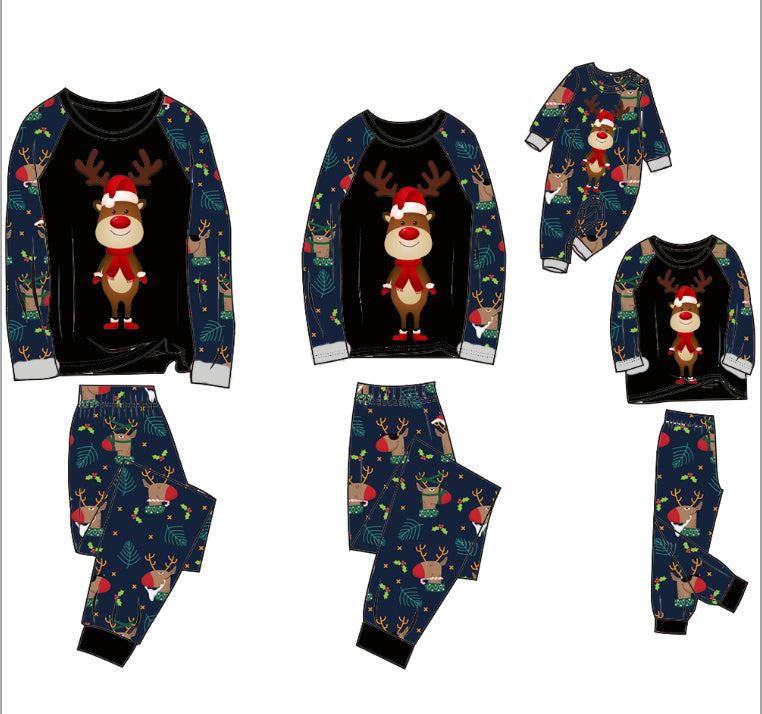 Family Pajamas Suit