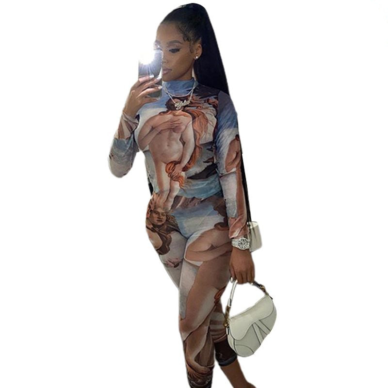 Women's Long Sleeve Jumpsuit