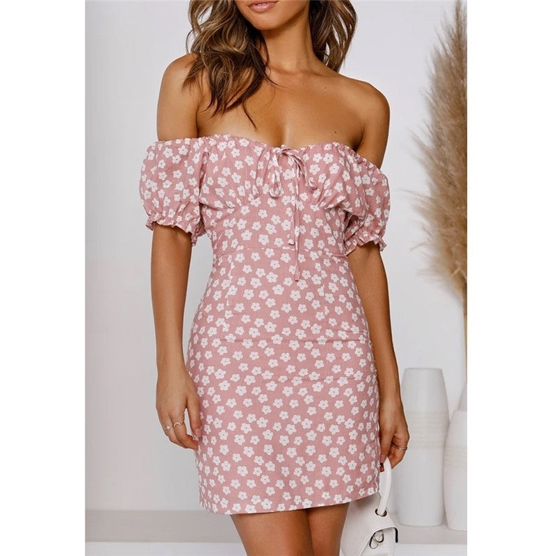 Cute Vestidos Print Boho Dress