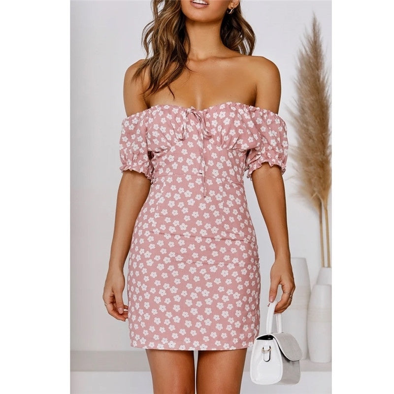 Cute Vestidos Print Boho Dress