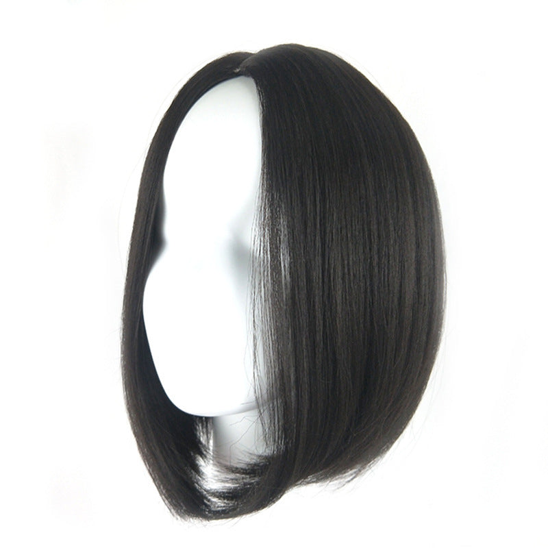 Short Human Hair Black Brazilian Bob Wig