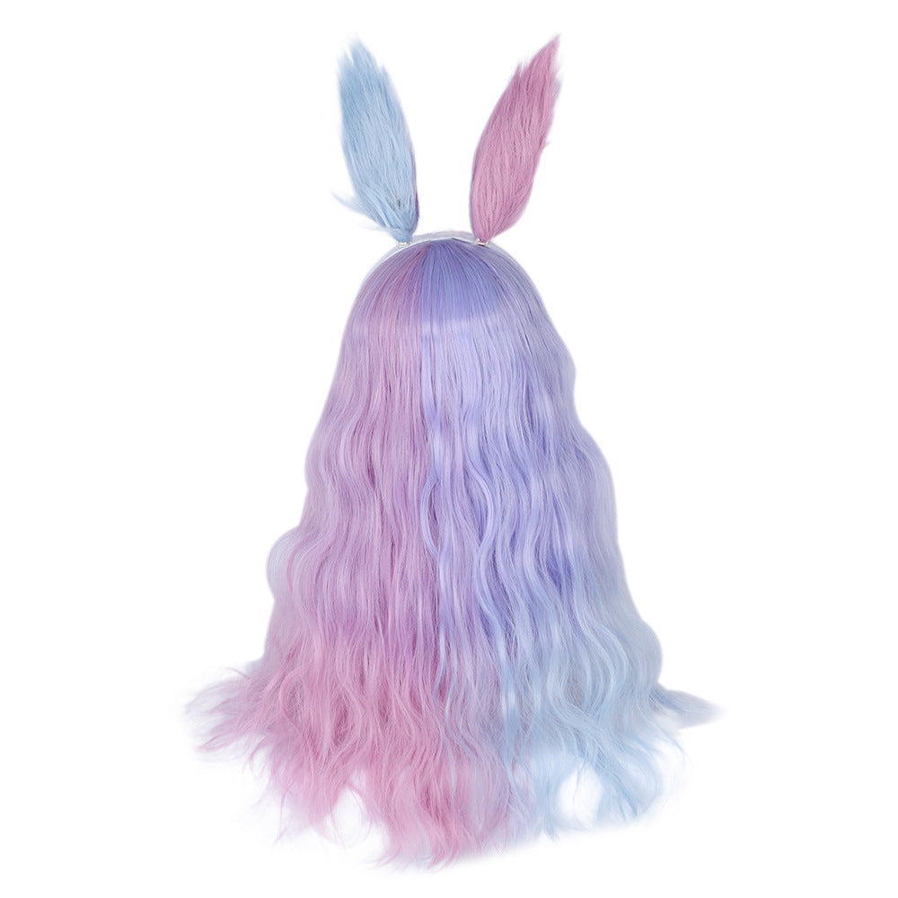 Matte Cotton Candy Synthetic Wig