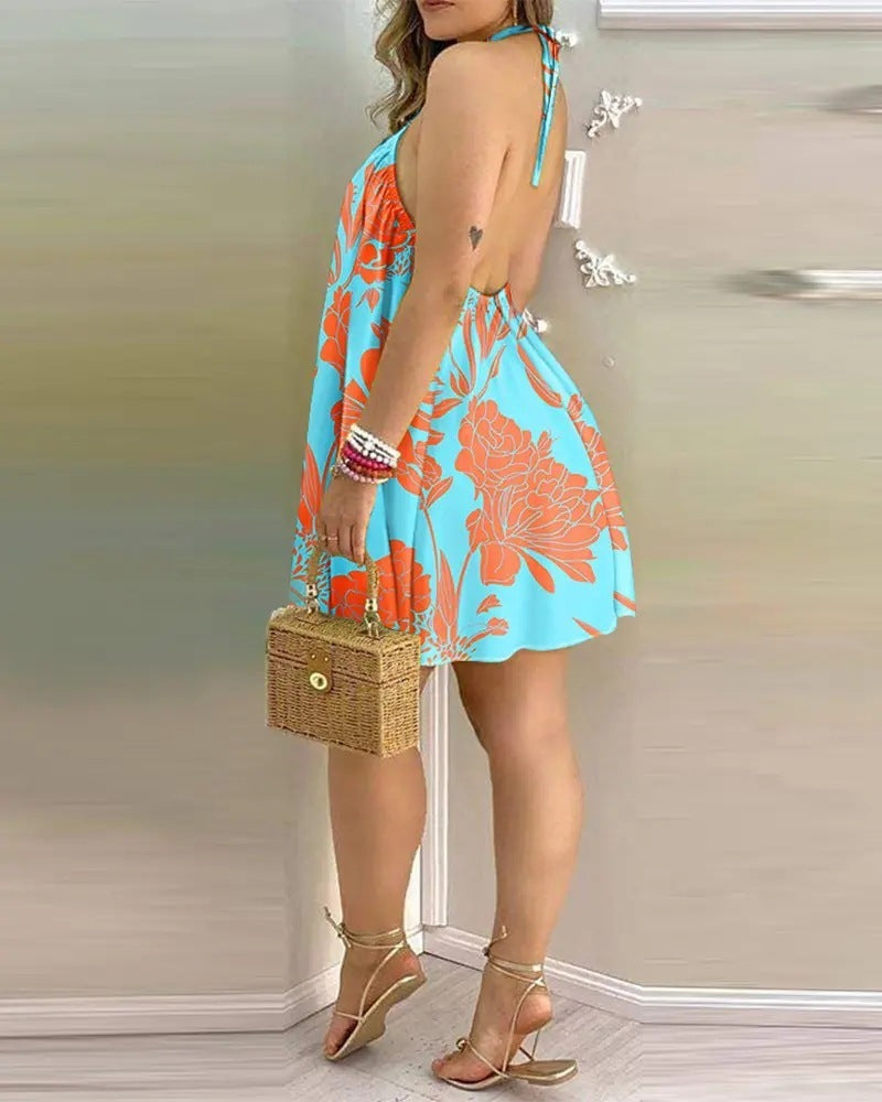 Lovely Print Summer Dress