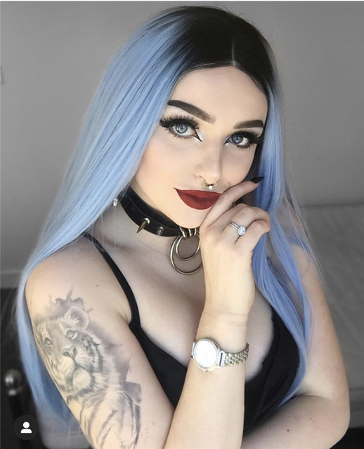 Gradient Synthetic Wig