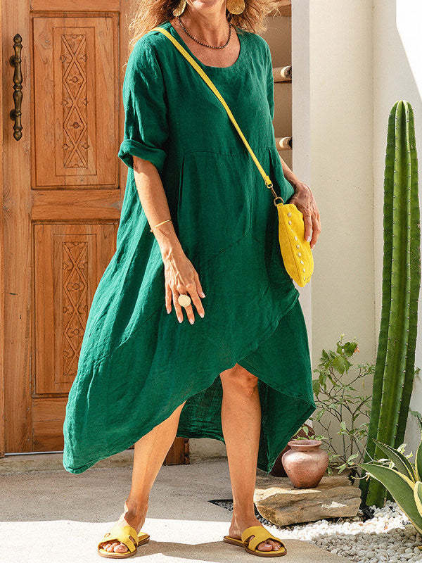 Baggy Retro Dress Fall Style