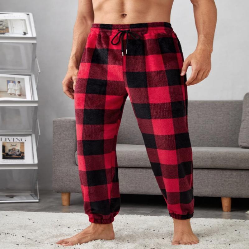 Casual Drawstring Pajama Pants