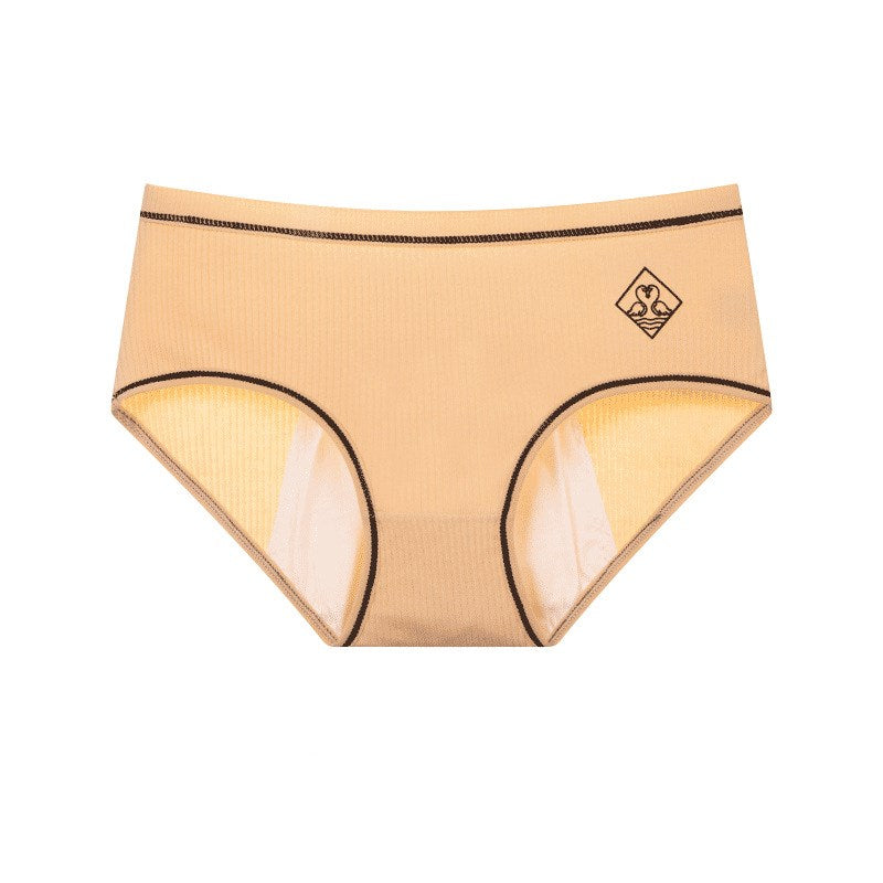 Threaded Cotton Sanitary Panties