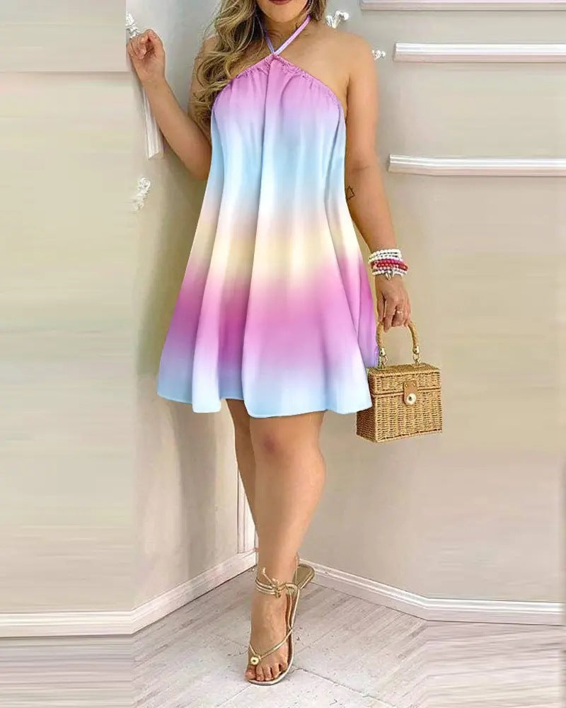 Lovely Print Summer Dress