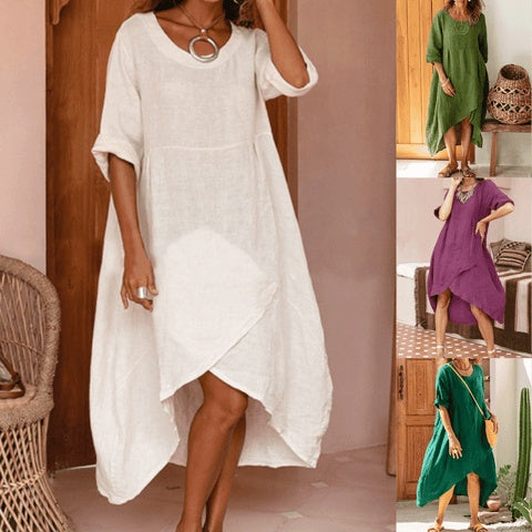 Baggy Retro Dress Fall Style