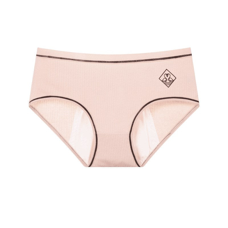 Threaded Cotton Sanitary Panties