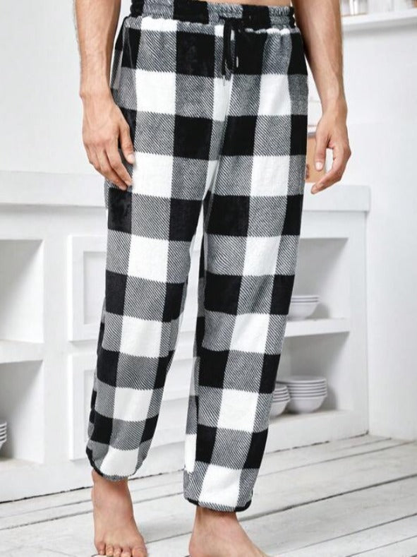 Casual Drawstring Pajama Pants