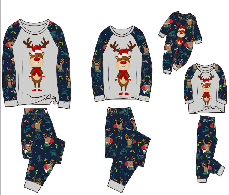 Family Pajamas Suit