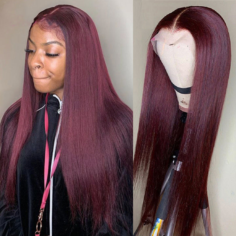 T-Part Lace Frontal Human Hair Wig