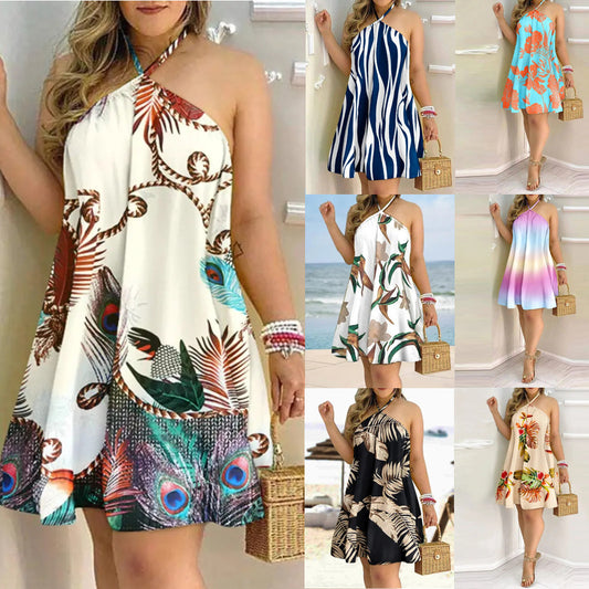 Lovely Print Summer Dress
