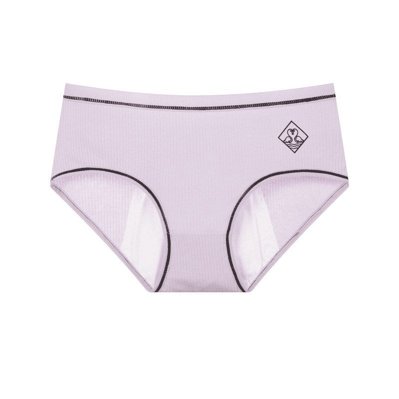 Threaded Cotton Sanitary Panties