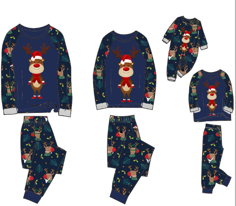 Family Pajamas Suit