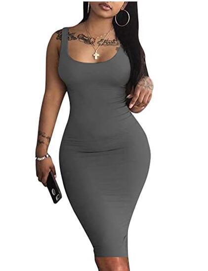 Sexy Sleeveless Tank Dress