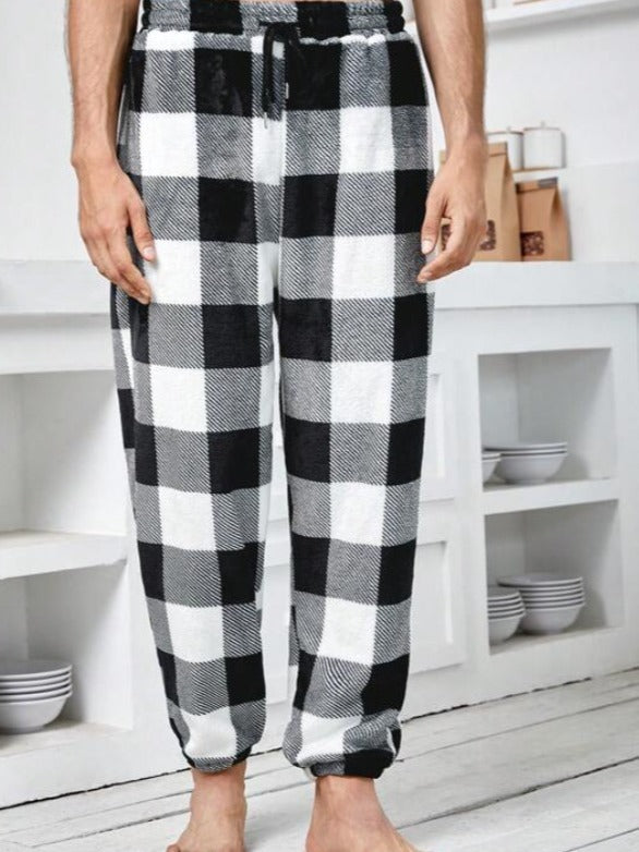 Casual Drawstring Pajama Pants