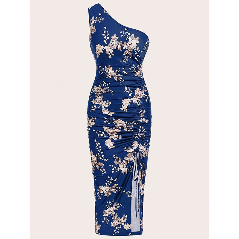 Floral Beach Cocktail  Dress