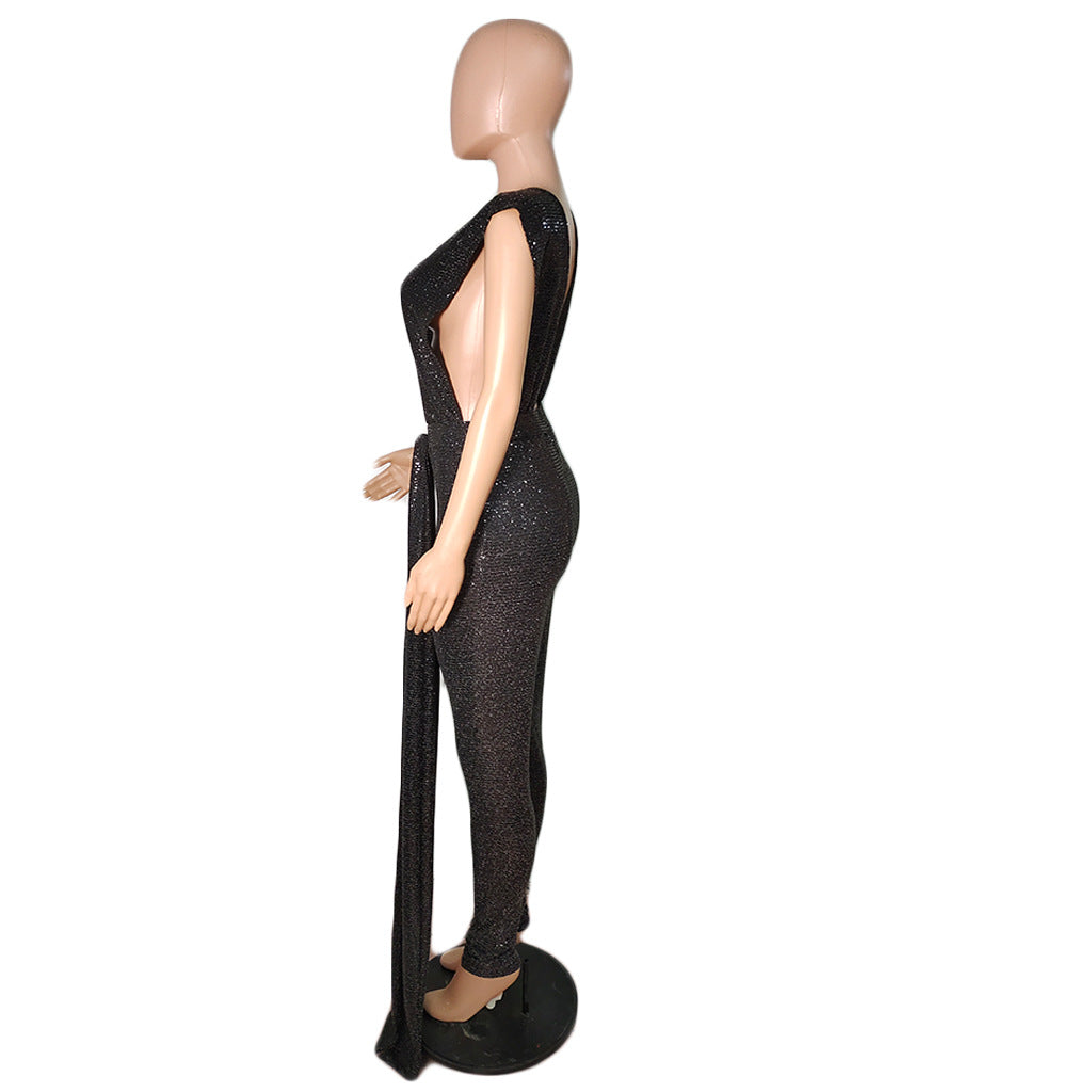 Sequin Fashion Sexy Women's Jumpsuit