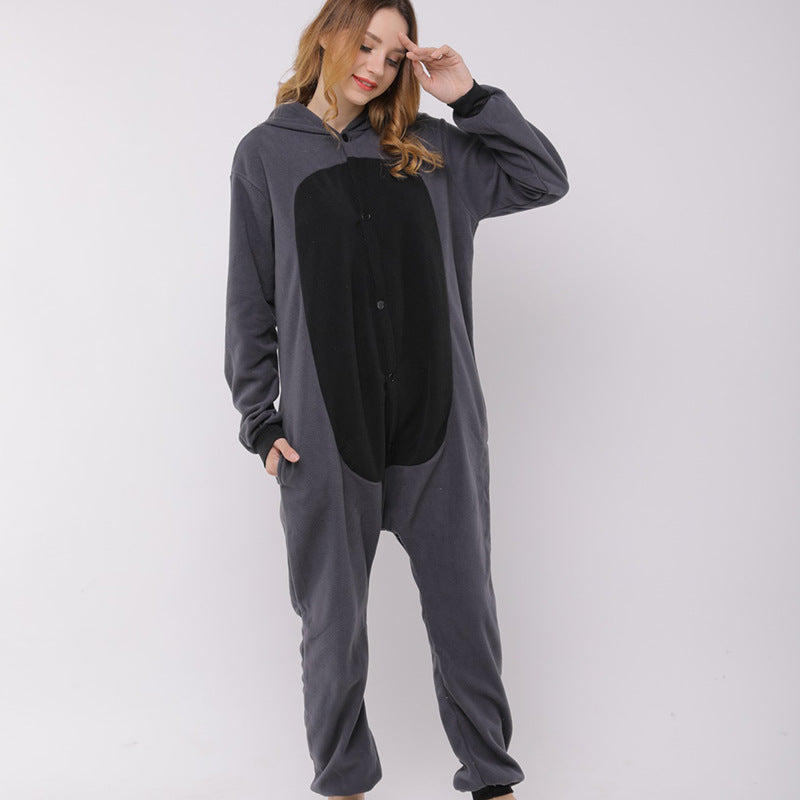 Fleece Raccoon Pajamas
