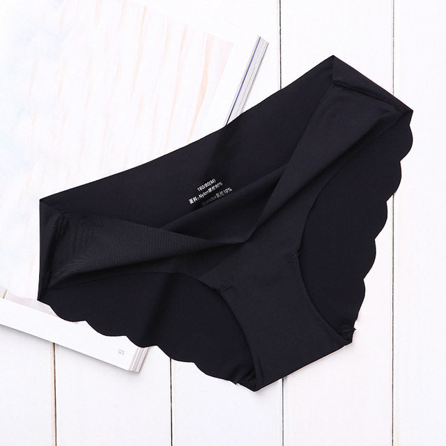 High Quality Womens Seamless Panties Solid Ultra-thin