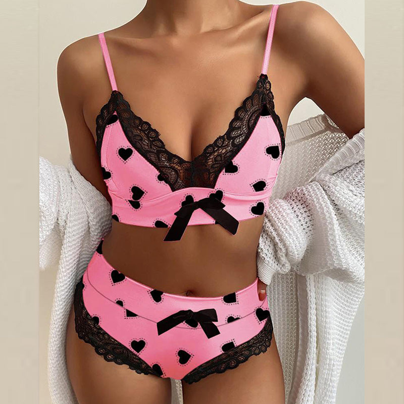 Sexy Laced Lingerie Set