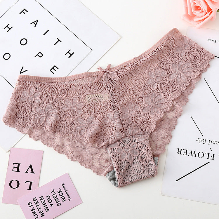 Lace Cotton Panties