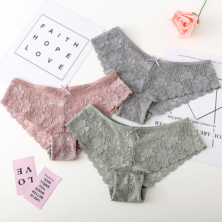 Lace Cotton Panties