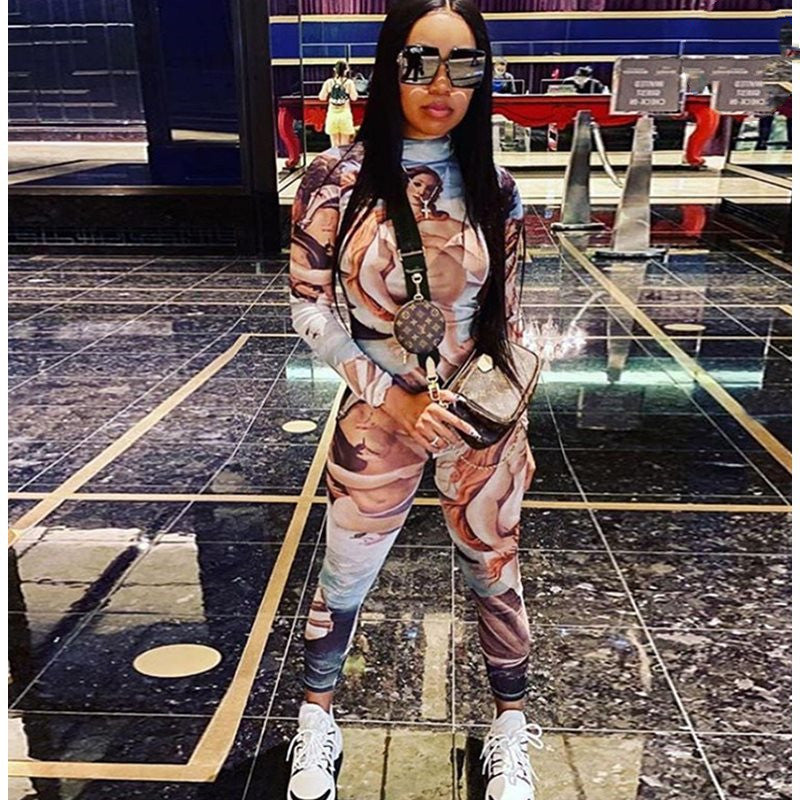 Women's Long Sleeve Jumpsuit