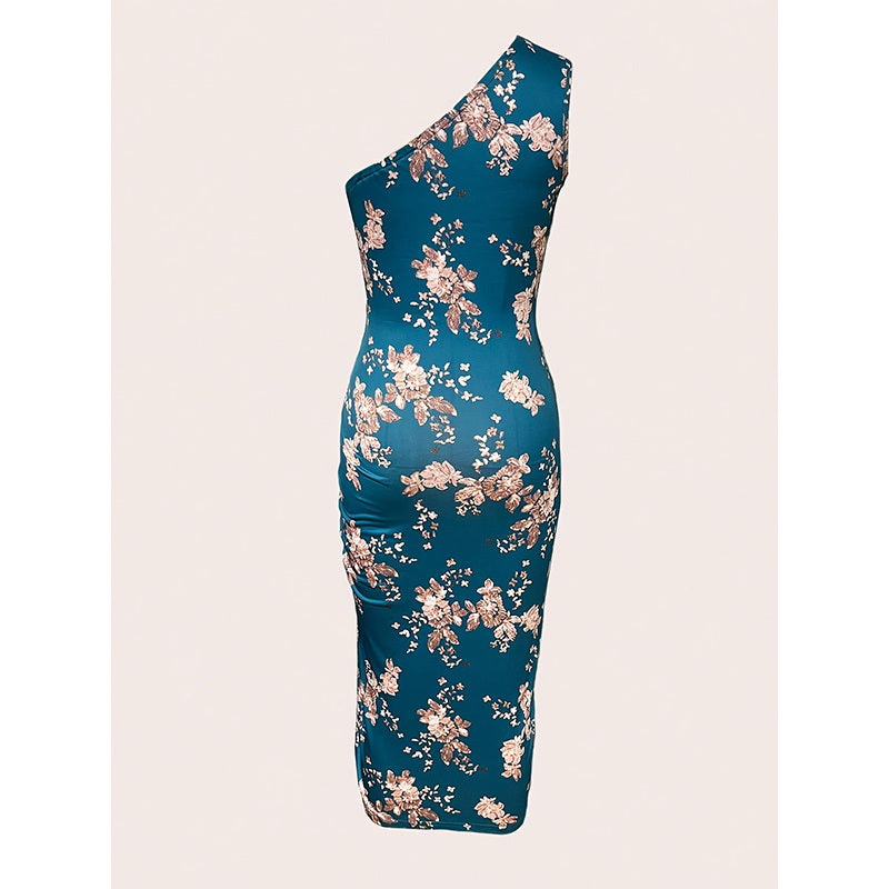 Floral Beach Cocktail  Dress