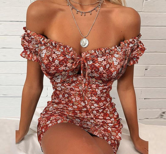 Off Shoulder Summer Dress