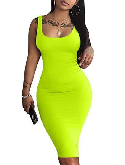 Sexy Sleeveless Tank Dress