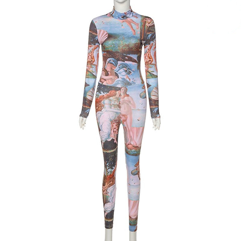 Women's Long Sleeve Jumpsuit