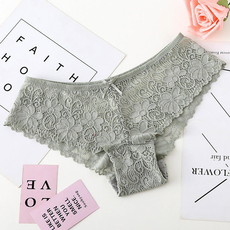 Lace Cotton Panties