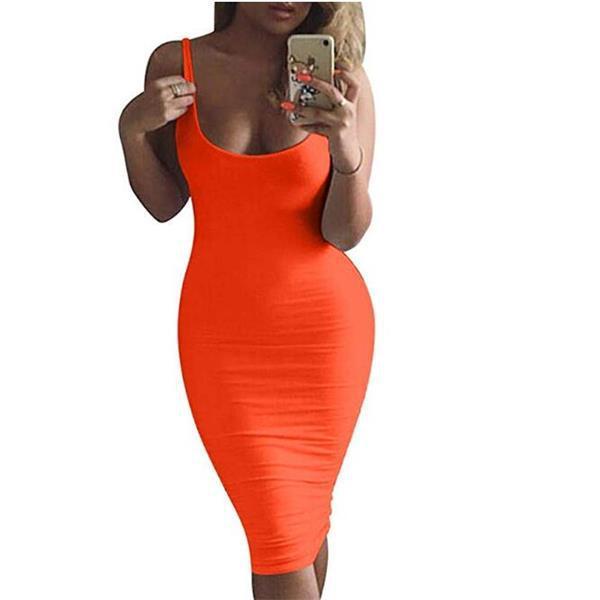 Sexy Sleeveless Tank Dress