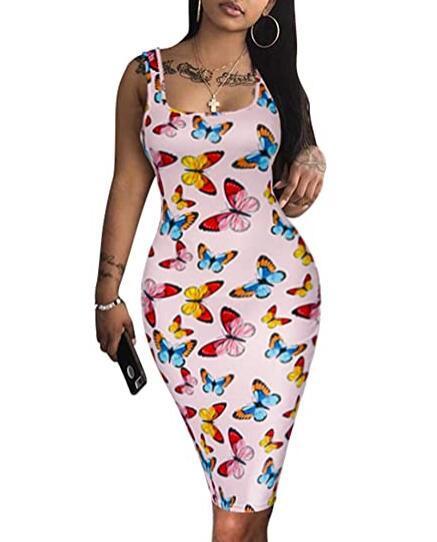 Sexy Sleeveless Tank Dress