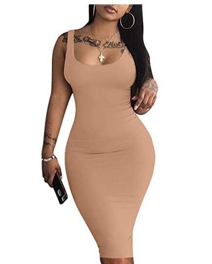Sexy Sleeveless Tank Dress