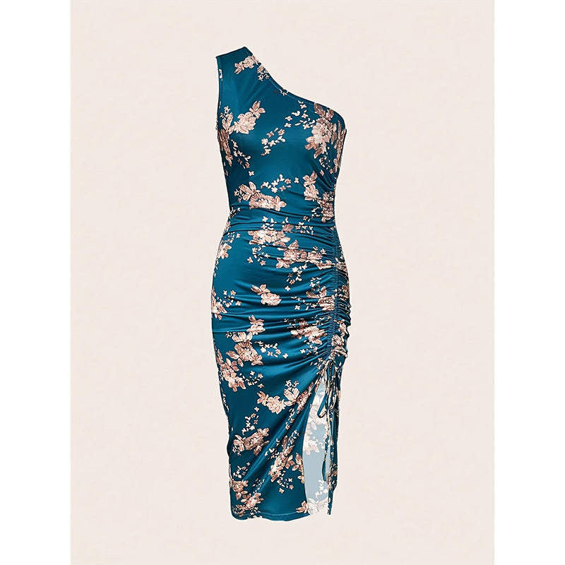 Floral Beach Cocktail  Dress